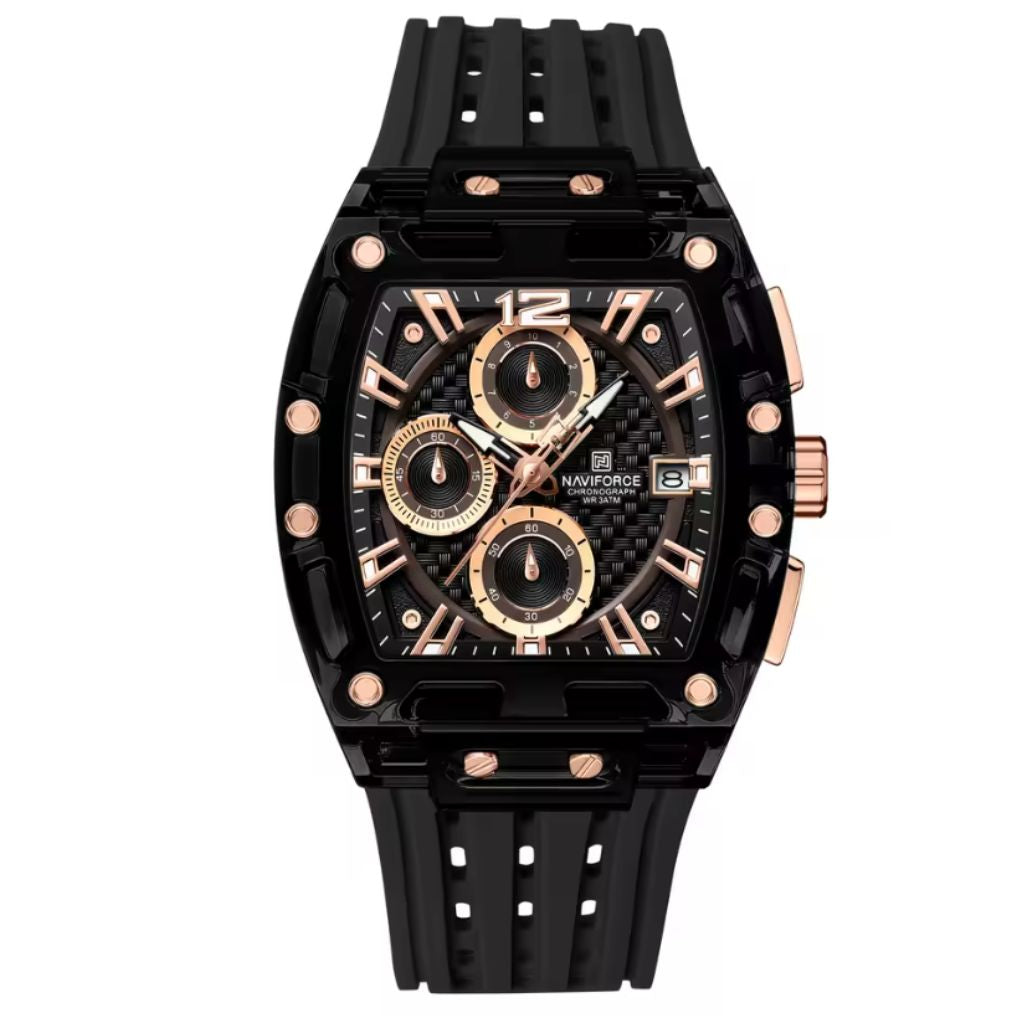 Reloj Naviforce RM cronógrafo negro