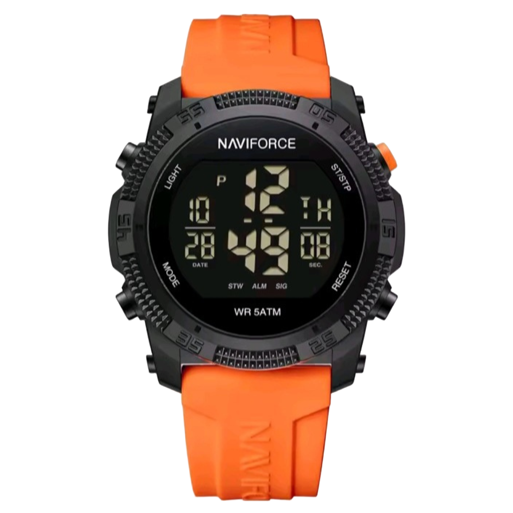 Reloj Naviforce deportivo naranja