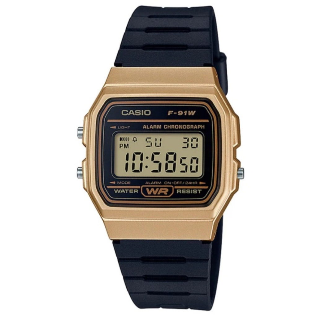 Reloj Casio Vintage Unisex Dorado/Negro