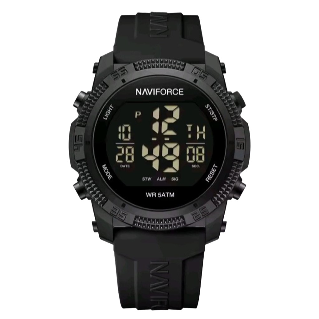 Reloj Naviforce deportivo negro